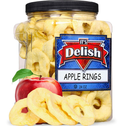 Dried Apple Rings Jumbo Jar - It's Delish