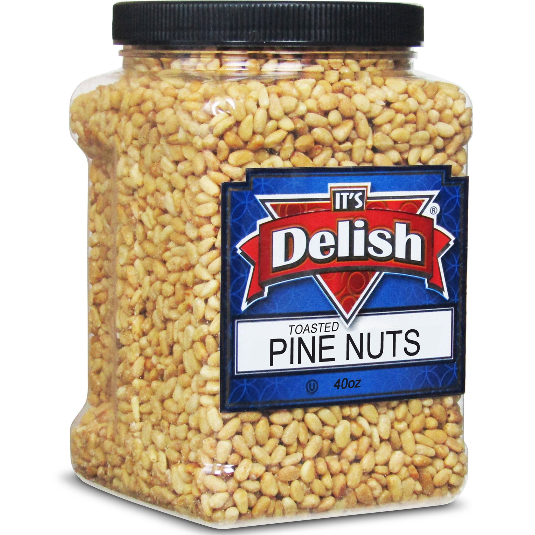 Toasted Pine Nuts — Jumbo Jar - It's Delish