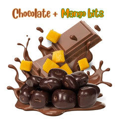 Dark Chocolate Covered Dried Mango Bulk Bag - It's Delish (photo 6)
