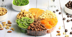 Gourmet Salted Nuts & Dried Fruit Assortment Gift Tray 6-Pt - It's Delish (photo 6)