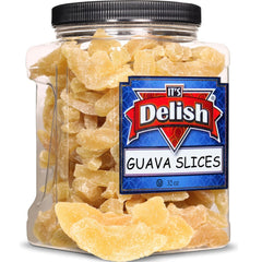 Dried Guava Slices — Jumbo Jar - It's Delish