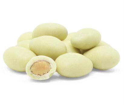 White Chocolate Almonds - It's Delish