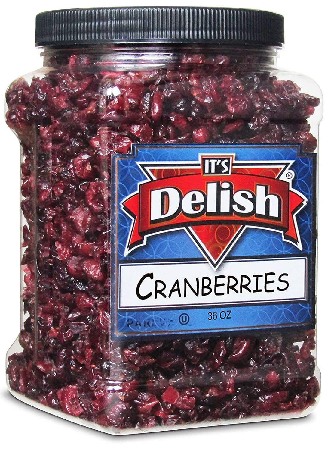Dried Cranberries — Jumbo Jar - It's Delish