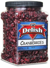 Dried Cranberries — Jumbo Jar - It's Delish