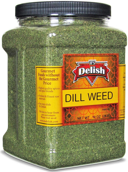 Dried Dill Weed — Jumbo Jar - It's Delish