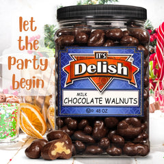 Milk Chocolate Covered Walnuts — Jumbo Jar - It's Delish (photo 3)