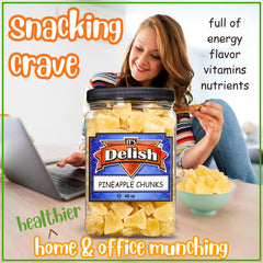 Dried Pineapple Chunks Jumbo Jar - It's Delish (photo 5)