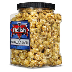 Caramel Nut Popcorn with Peanuts — Jumbo Jar - It's Delish (photo 4)