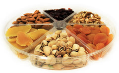 Gourmet Nut & Dried Fruit Variety 6-Section Gift Tray - It's Delish (photo 4)