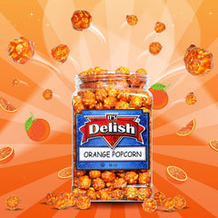 Orange Popcorn — Jumbo Jar - It's Delish (photo 2)