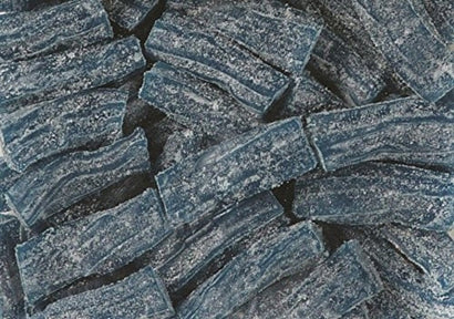 Blue Raspberry Sour Belt Bits - It's Delish
