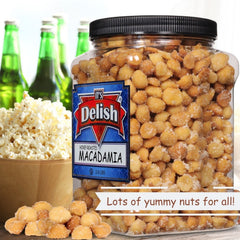 Honey Roasted Macadamia Nuts — Jumbo Jar - It's Delish (photo 5)