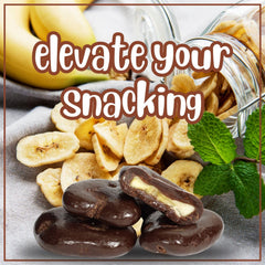 Dark Chocolate Banana Chips Bulk Bag - It's Delish (photo 4)