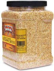 Toasted White Sesame Seeds — Jumbo Jar - It's Delish (photo 3)