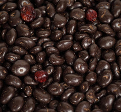 Dark Chocolate Covered Cranberries - It's Delish