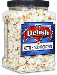 Kettle Corn Popcorn — Jumbo Jar - It's Delish