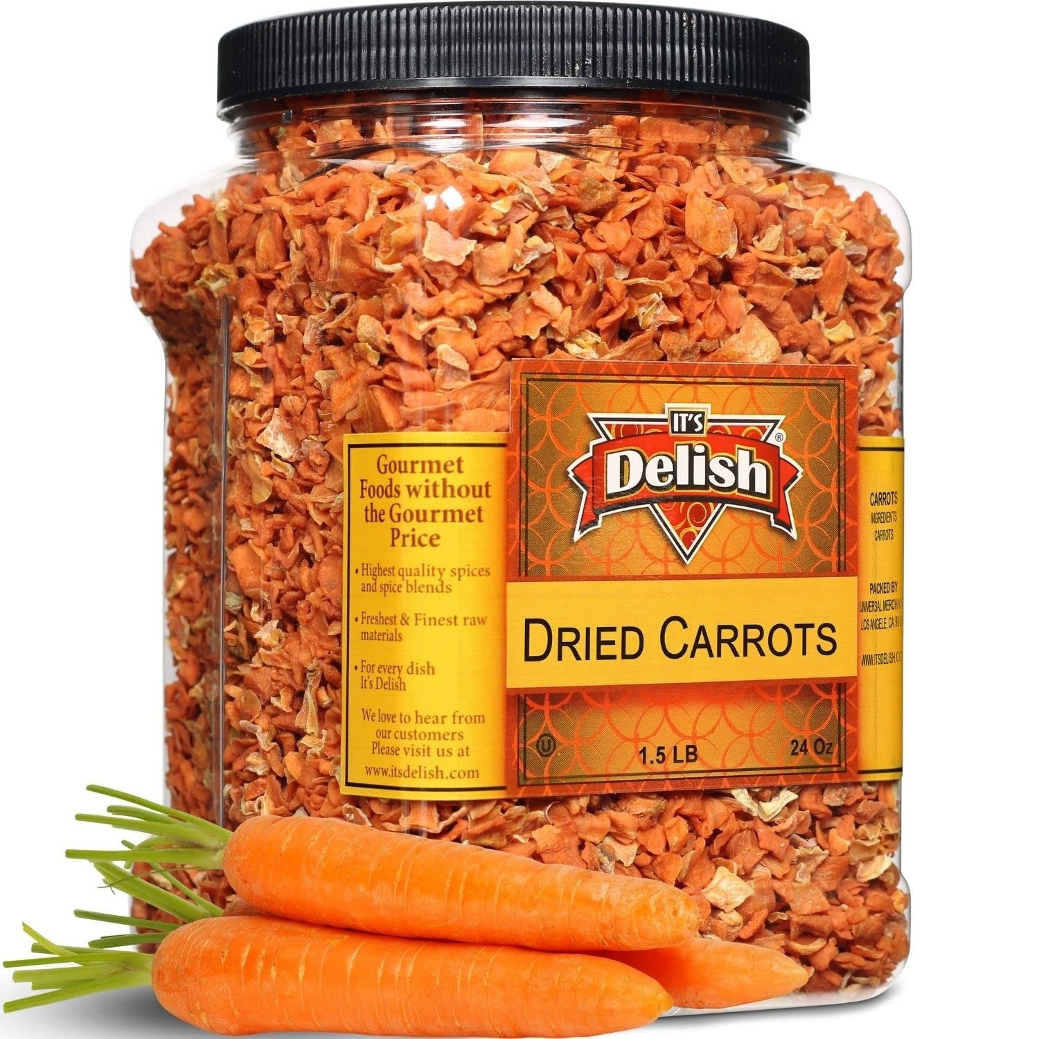 Dried Carrots - It's Delish