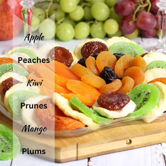 Dried Fruit Gift Basket Bamboo Wood 3-in-1 Gift - It's Delish (photo 4)