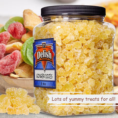 Crystallized Ginger Dices Jumbo Jar - It's Delish (photo 5)