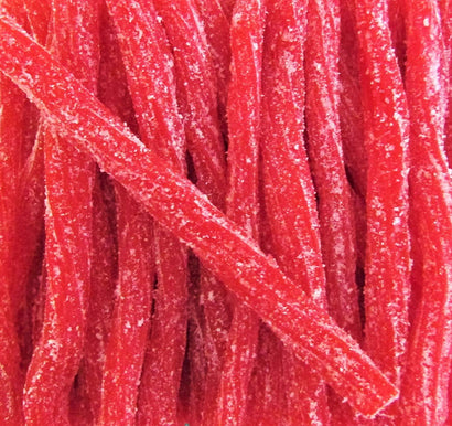 Sour Strawberry Licorice Sticks - It's Delish