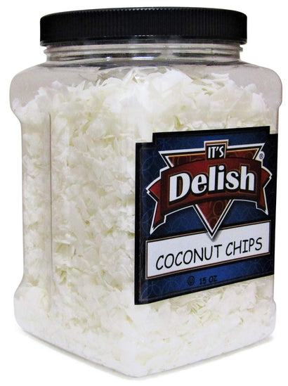 Unsweetened Coconut Chips - It's Delish