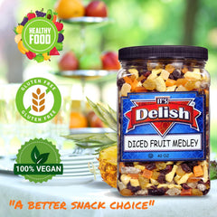 Dried Mixed Fruit Dices Medley Jumbo Jar - It's Delish (photo 2)