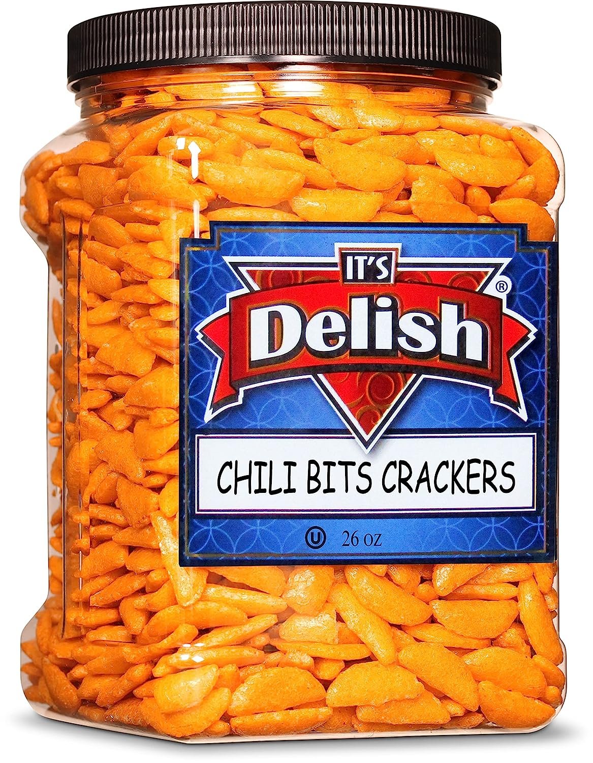 Oriental Chili Bits Rice Crackers — Jumbo Jar - It's Delish
