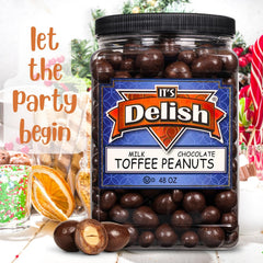 Milk Chocolate Toffee Coated Peanuts — Jumbo Jar - It's Delish (photo 3)