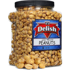 Honey Roasted Peanuts — Jumbo Jar - It's Delish