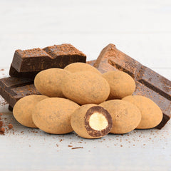 Dark Chocolate Cocoa Dusted Almonds Jumbo Jar - It's Delish (photo 7)