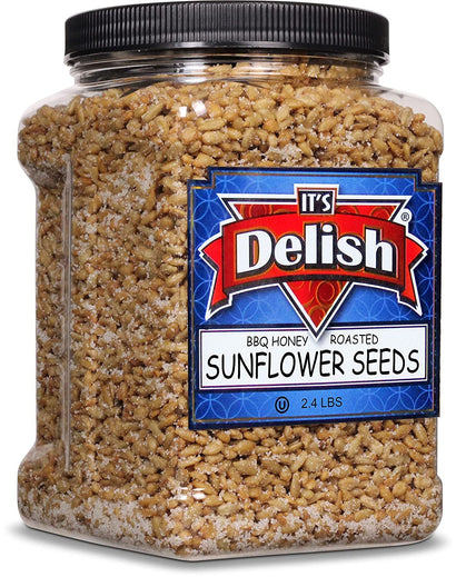 BBQ Honey Roasted Sunflower Seeds — Jumbo Jar - It's Delish