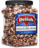 Chocolate Swirl Popcorn — Jumbo Jar
