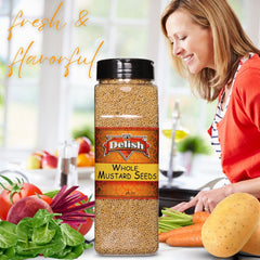 Whole Yellow Mustard Seeds All Natural - It's Delish (photo 11)