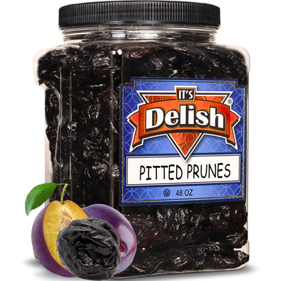 Dried Pitted Prunes Jumbo Jar - It's Delish