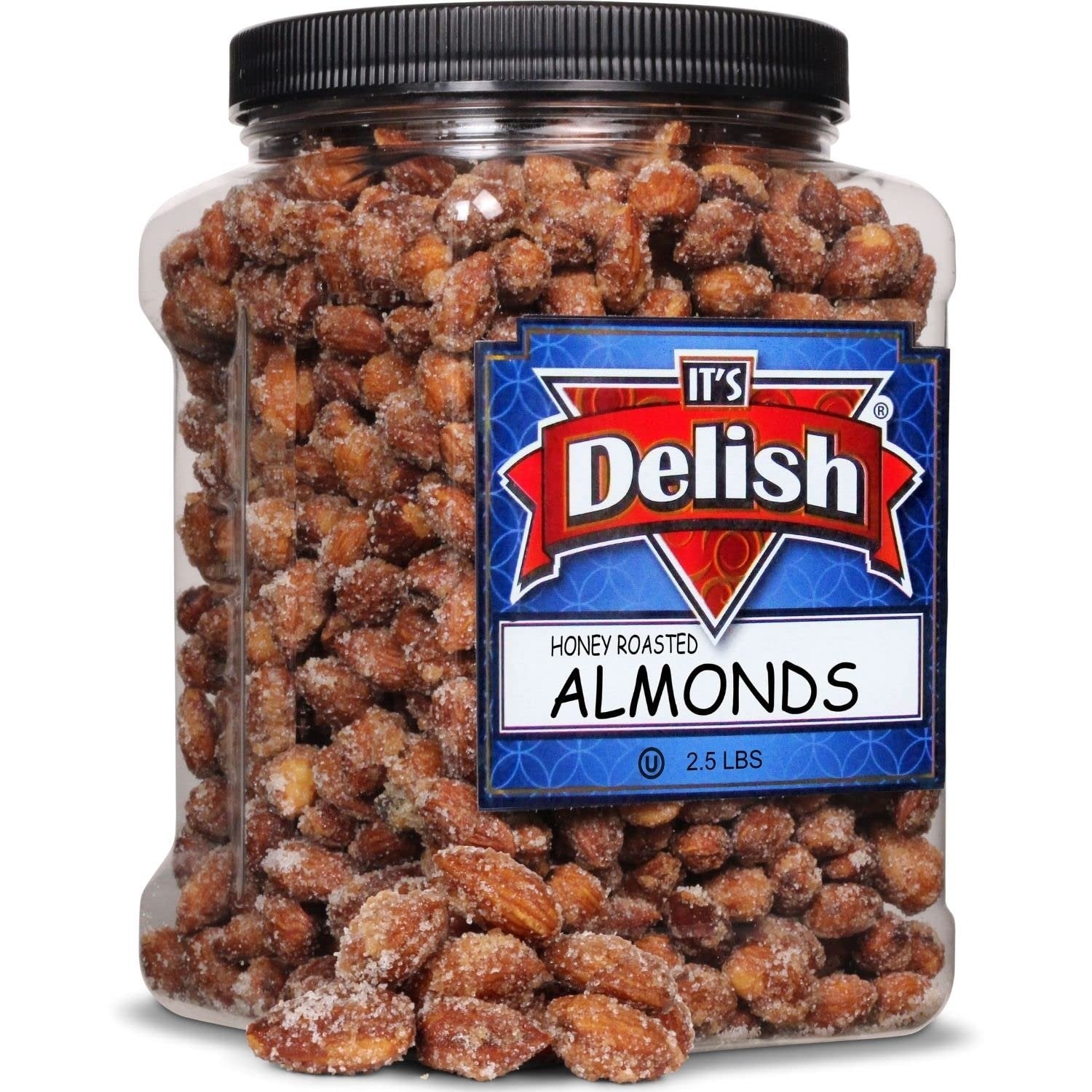 Honey Roasted Almonds — Jumbo Jar - It's Delish