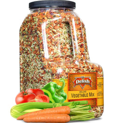 Deluxe Dried Vegetable Soup Mix - Restaurant Gallon Size - It's Delish