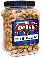 Toffee Almonds - It's Delish