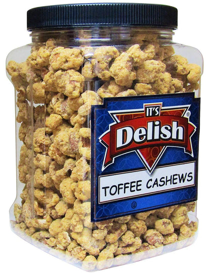 Toffee Coated Cashews - It's Delish