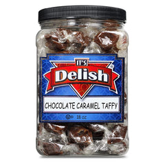 Chocolate Caramel Taffy Chews — Jumbo Jar - It's Delish (photo 3)