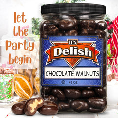Dark Chocolate Covered Walnuts — Jumbo Jar - It's Delish (photo 3)