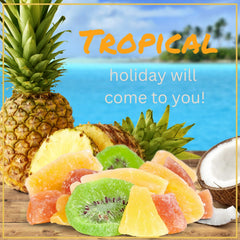 Tropical Dried Mixed Fruit Chunks Jumbo Jar - It's Delish (photo 4)