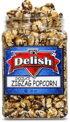 Chocolate Zigzag Popcorn — Jumbo Jar - It's Delish (photo 3)