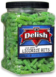 Sour Green Apple Licorice Bits — Jumbo Jar