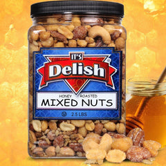 Honey Roasted Mixed Nuts — Jumbo Jar - It's Delish (photo 3)