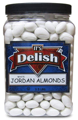 Sugar-Free White Jordan Almonds Jumbo Jar - It's Delish (photo 3)