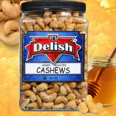 Honey Roasted Cashews — Jumbo Jar - It's Delish (photo 3)