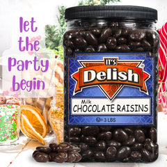 Milk Chocolate Covered Raisins Jumbo Jar - It's Delish (photo 5)
