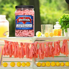 Sweet & Sour Pink Lemonade Licorice Bits — Jumbo Jar - It's Delish (photo 5)
