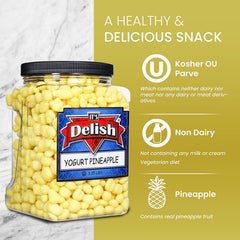 Yogurt-Covered Dried Pineapple — Jumbo Jar - It's Delish (photo 4)