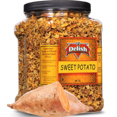 Dried Sweet Potato Dices Jumbo Jar - It's Delish
